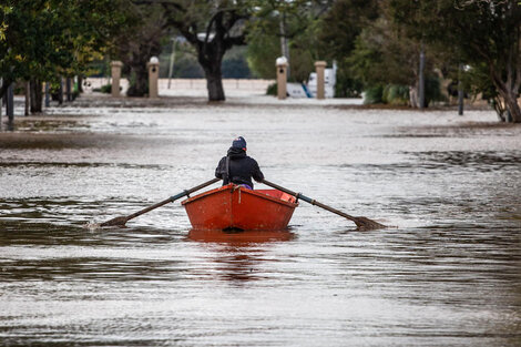 Inundaciones en Uruguay: casi 3 mil evacuados 