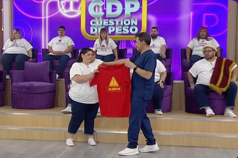 Los juegos del hambre: volvió "Cuestión de Peso" a la televisión