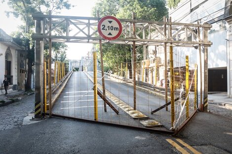 El puente Ciudad de La Paz no tiene plazo de reapertura