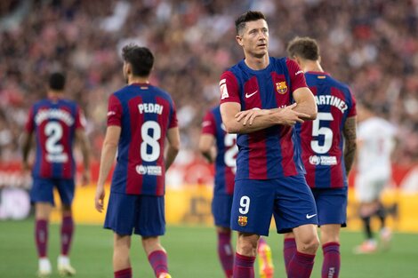 Liga de España: Barcelona despidió a Xavi con un triunfo ante Sevilla (Fuente: AFP)
