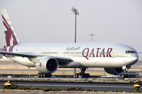 Otro susto en el aire: al menos 12 heridos por una fuerte turbulencia en un vuelo de Doha a Dublin