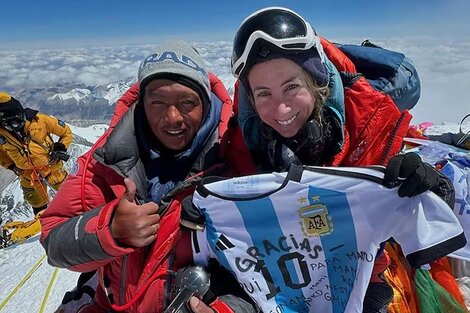 La epopeya de María Belén Silvestris: hizo cumbre en el Everest y marcó un record sudamericano