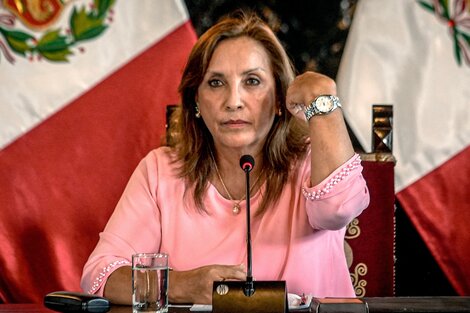 Perú: imputan a Boluarte por el caso Rolexgate (Fuente: AFP)