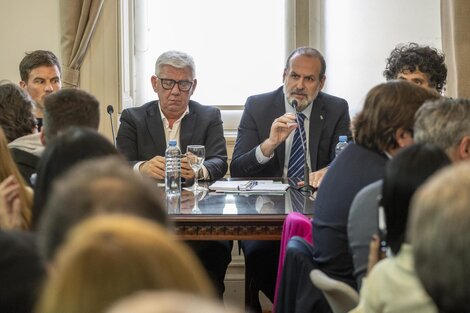 Federico Susbielles, ,intendente de Bahía Blanca, defendió el proyecto en la Legislatura. 