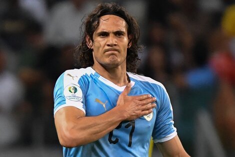 Edinson Cavani renunció al seleccionado de Uruguay 