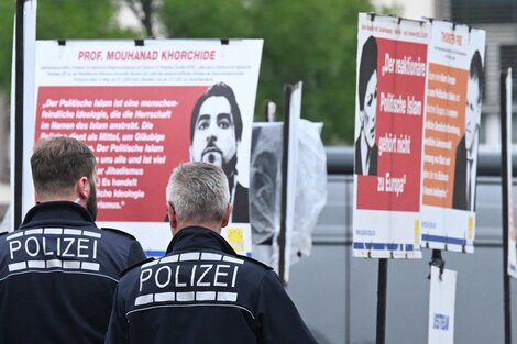 Alemania: acuchillaron a un antiislamista  (Fuente: AFP)