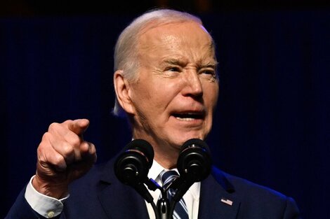 Biden consideró "peligroso" que Trump hable de un veredicto amañado (Fuente: AFP)