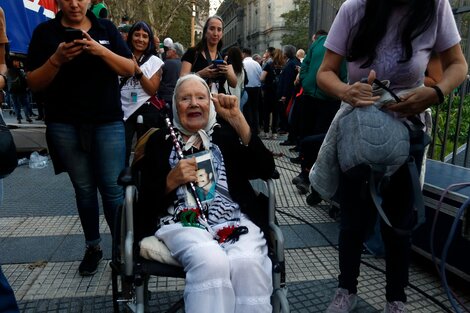 Nora Cortiñas, el compromiso (Fuente: Leandro Teysseire)