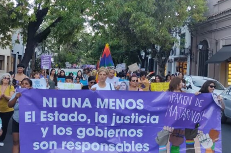 Marcha contra la violencia de género 