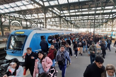 Se levantó el paro de trenes argentinos y hoy hay transporte normal