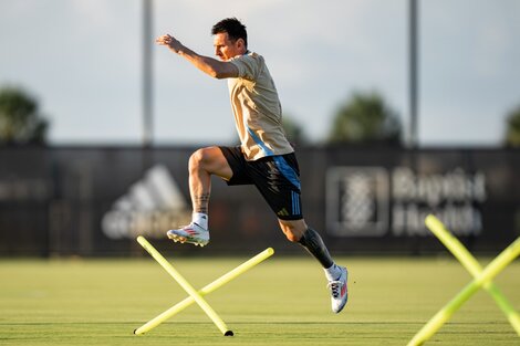 La Selección dio la cara: práctica abierta en Miami y contra Ecuador, los titulares