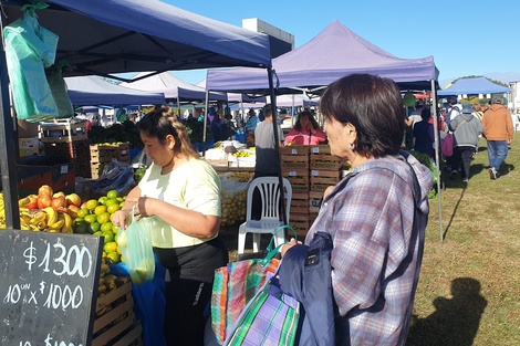 "El mercado en tu barrio" estará hoy en la zona sur