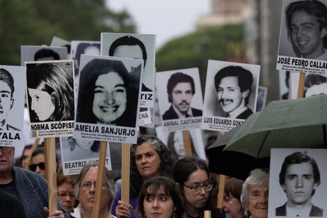 Familiares de detenidos desaparecidos de Uruguay homenajean a Amelia Sanjurjo