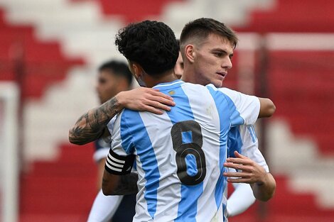 La Sub 23 ganó, goleó y gustó: 4 a 0 a Paraguay (Fuente: Prensa AFA)