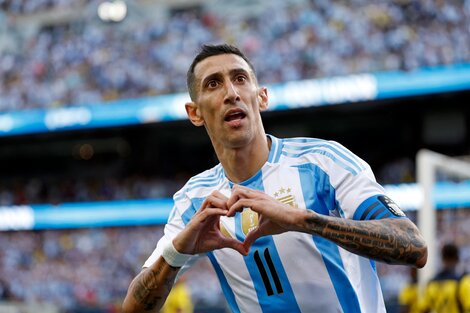 Argentina superó a Ecuador en el primer amistoso en Estados Unidos (Fuente: AFP)