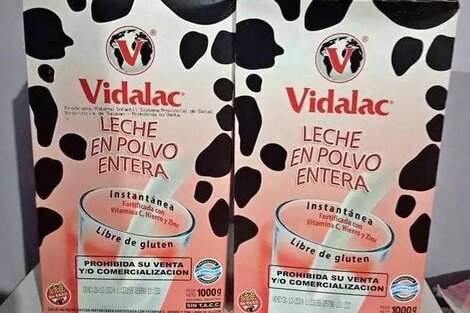 Escándalo: venden por Facebook la leche que el Gobierno le entregó a la Fundación Conin