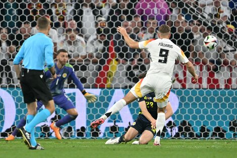 Eurocopa 2024: los goles del aplastante triunfo de Alemania sobre Escocia