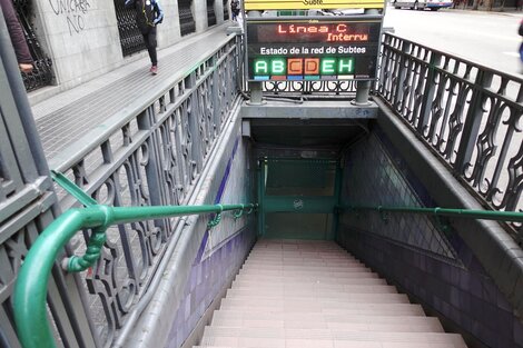 Habrá un nuevo paro escalonado de subtes