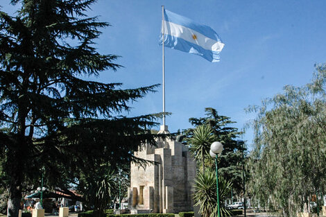 Un monumento browniano a la bandera