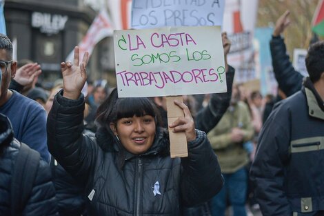 Distintas organizaciones se concentraron desde temprano