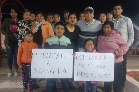 Reclaman la libertad de una madre detenida 