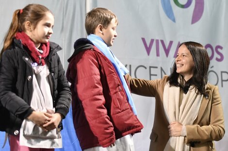 Más de 1500 chicos de Vicente López realizaron la Promesa a la Bandera