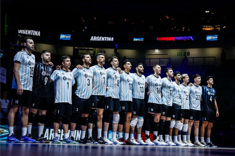 La Selección Argentina de voley se mide ante Eslovenia