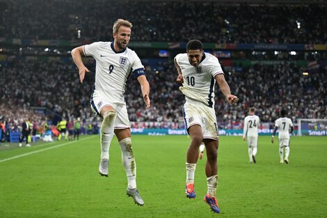 Inglaterra se salvó con lo justo y sigue avanzando (Fuente: AFP)