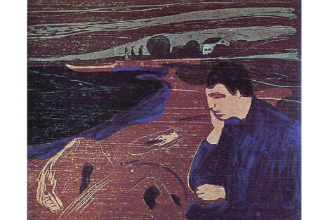 La envidia, de Edvard Munch.