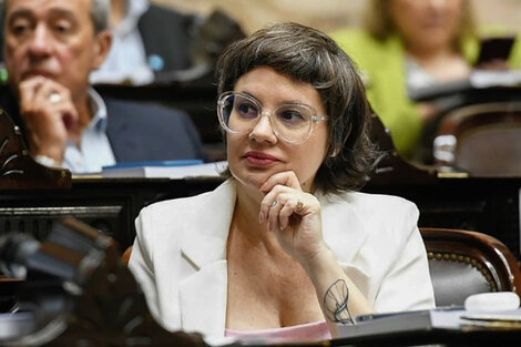 La diputada de UxP, Gisela Marziotta.