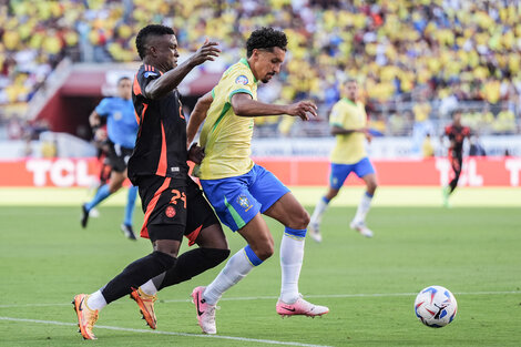 Brasil empató con Colombia y finalizó segundo en su zona (Fuente: AFP)