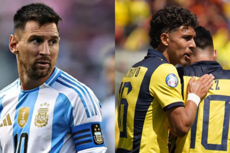 Selección argentina vs Ecuador: horario del partido, dónde lo pasan en vivo y formaciones