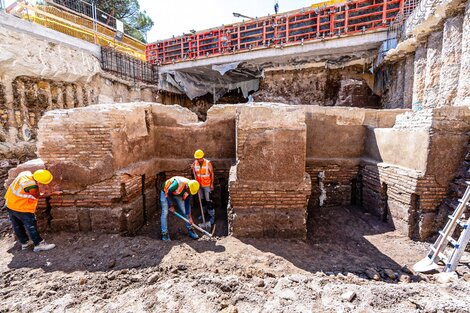 Hallan restos de una propiedad del emperador Calígula en unas obras cerca del Vaticano (Fuente: EFE)