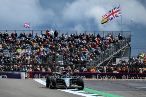 Fórmula 1: Mercedes metió un inesperado 1-2 en Silverstone (Fuente: AFP)