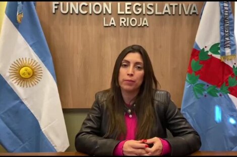 "Está medio nervioso": una senadora riojana apuntó a Milei y defendió los "Chacho"