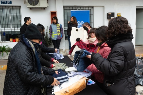 "Si no lo usás, donalo" fue el lema.