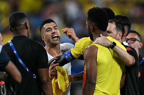 Suárez reveló cómo empezaron los incidentes tras el partido con Colombia