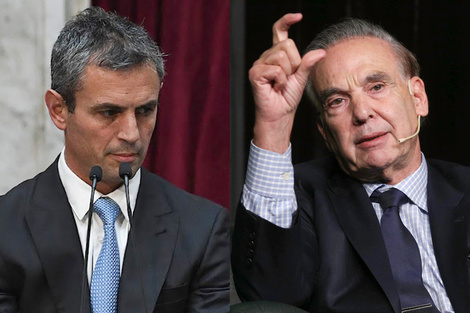 La pelea a los gritos de Pichetto con Menem que puede costar votaciones en el recinto