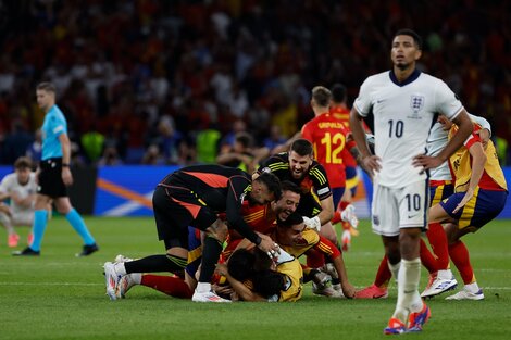 España es el campeón de la Eurocopa: le ganó 2 a 1 a Inglaterra