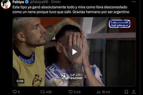 El ingenio de los hinchas en la final de Argentina-Colombia en las redes sociales