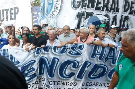 La CGT repudió la visita de diputados oficialistas a Astiz y otros genocidas (Fuente: Leandro Teysseire)