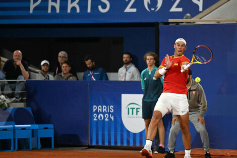 París 2024: Nadal y Djokovic se medirán en la segunda ronda de los Juegos Olímpicos (Fuente: AFP)