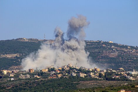 Israel bombardeó 7 regiones del Líbano en respuesta a un ataque atribuido a Hezbolá (Fuente: AFP)