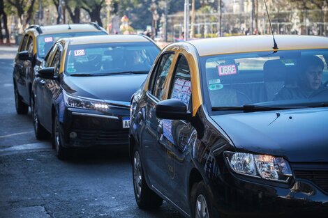 Aumentan un 50 por ciento los taxis en la Ciudad de Buenos Aires (Fuente: Jorge Larrosa)