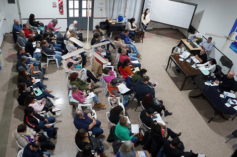 La asamblea provincial de Amsafé recibirá hoy los votos de sus afiliadxs. 