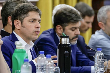 Kicillof reunió a los intendentes