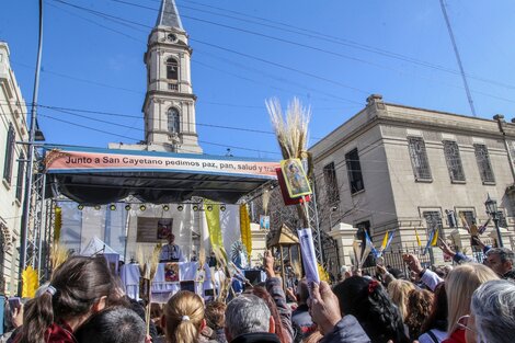 San Cayetano: nuevo reclamo por paz, pan y trabajo