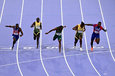 Así fue carrera los cien metros llanos que consagró a Noah Lyles