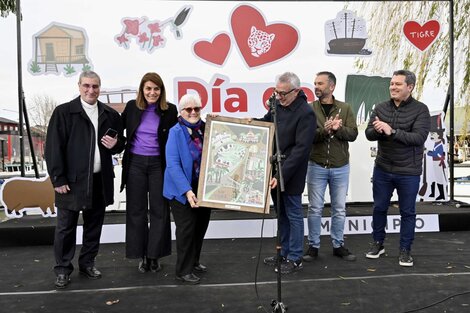 Julio Zamora en el Día de Tigre: "Este es un pueblo con valores, con solidaridad y con unión que no se doblega ante las adversidades"