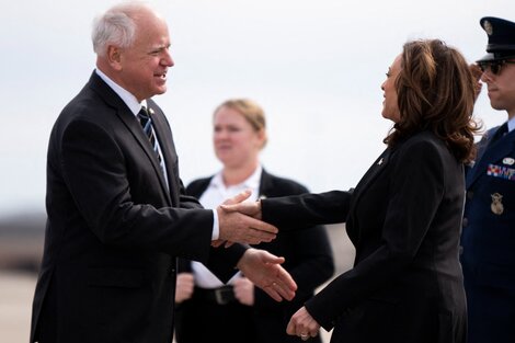 Kamala Harris eligió a su candidato a vicepresidente